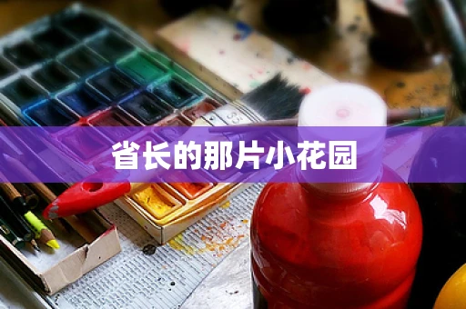 省长的那片小花园