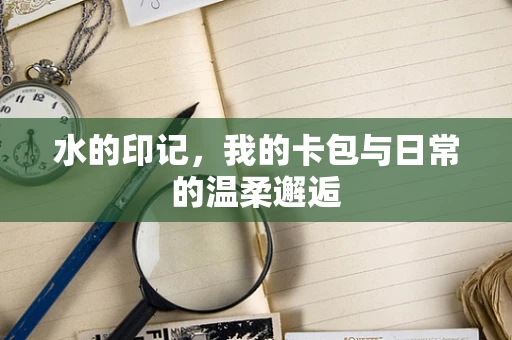 水的印记，我的卡包与日常的温柔邂逅