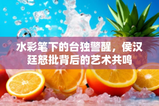 水彩笔下的台独警醒，侯汉廷怒批背后的艺术共鸣