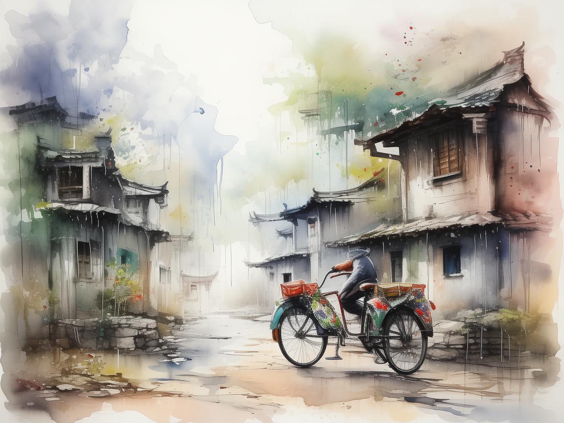 水墨人生，一位76岁画家的生活与交通之舞