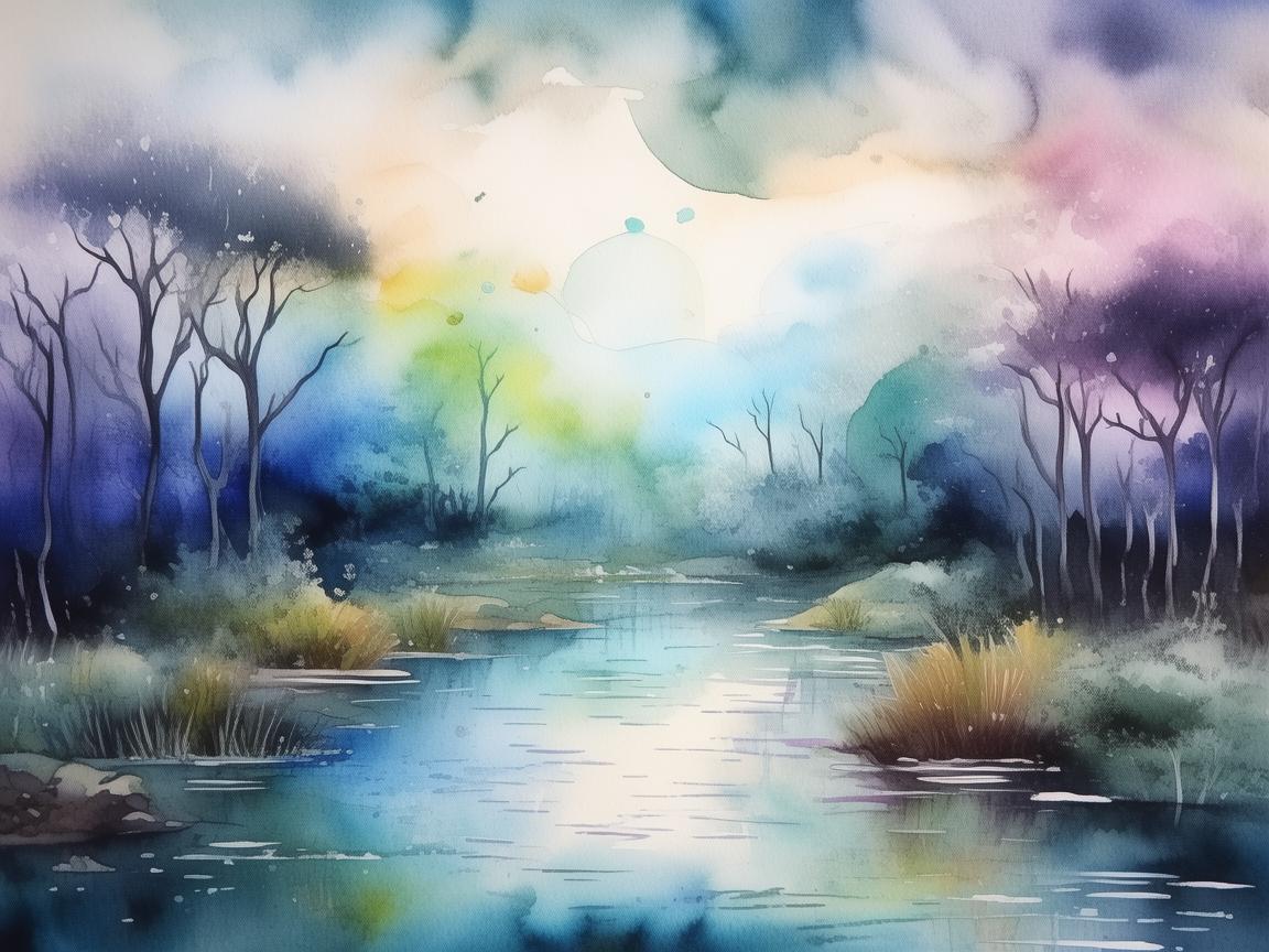 隐秘的色彩，水彩画中的爱与真相