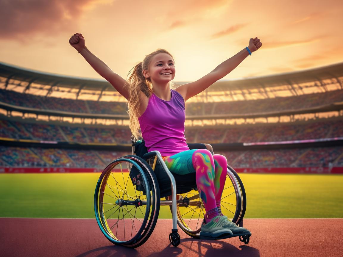 轮椅上的色彩，24岁女孩的健美夺冠之旅