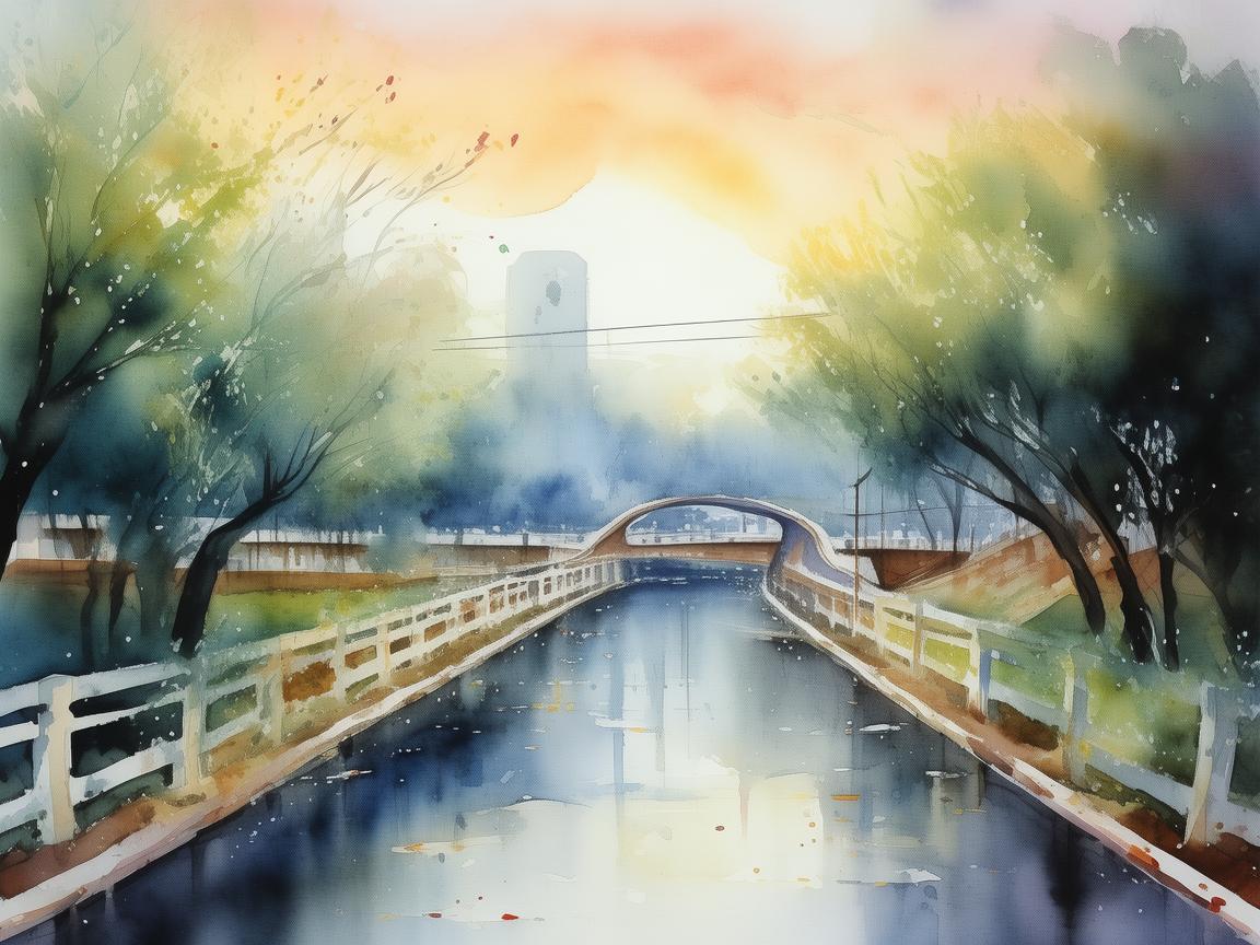 水彩绘梦,林晓晴,95后成都路桥的清新掌舵人 水彩绘梦,林晓晴,95后成都路桥的清新掌舵人