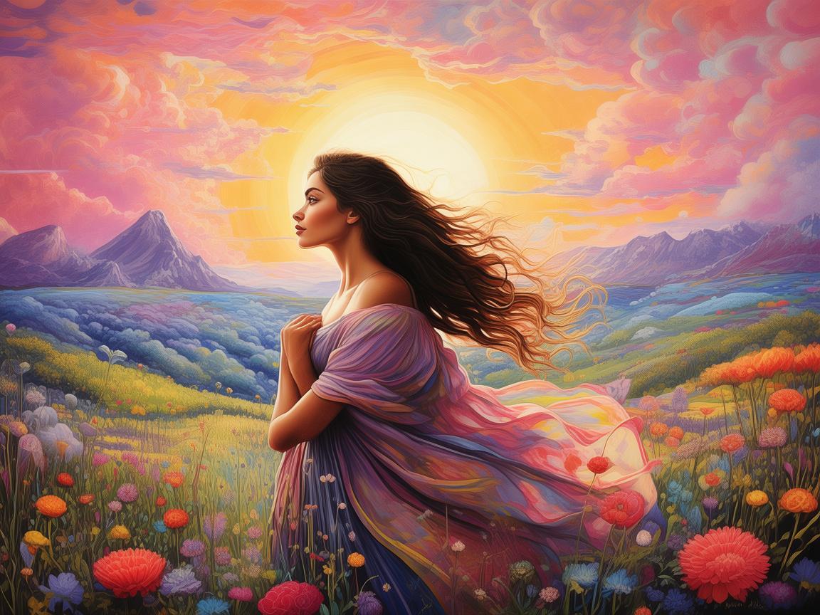 绘梦之境，单亲妈妈的坚韧与色彩